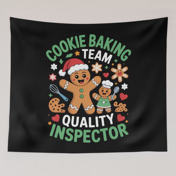 Item preview, Cookie Baking Cookie Inspector Christmas Cookies designed and sold by Turbotine.