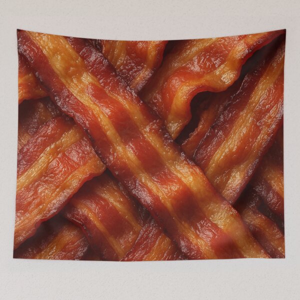 Item preview, 3D Crispy Bacon All-Over Print designed and sold by getpressedshirt.