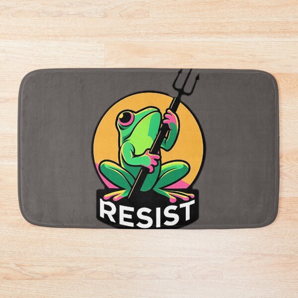 Item preview, resist frog designed and sold by NCNGDESIGN.