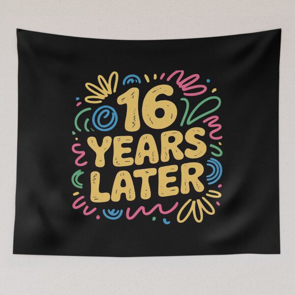 Item preview, 16 Years Old 16th Birthday Quote Birthday Party Meme  designed and sold by MonsterBuddiess.