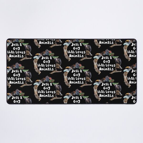 Item preview, A is for Animal Lover, Just a Guy That Loves Animals | Funny Animal Lover & Zookeeper Gift designed and sold by PrettylittlepastelUk.
