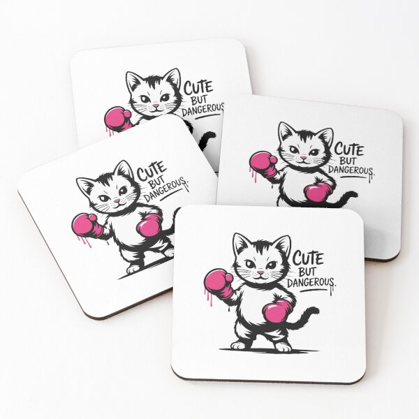 Item preview, Cute but Dangerous – Banksy-Style Boxing Gloves Street Art designed and sold by WSPrintCrafter.