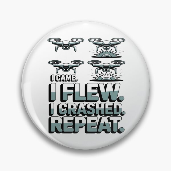 Item preview, Drone - drones - drone pilot - fpv drone - maker culture - crash landing - drone enthusiasts - aerial hobby techwear - drone community – FPV hobbyists – creative pilots – Flying drones – modern pilots designed and sold by JansenGS.