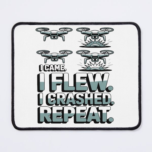 Item preview, Drone - drones - drone pilot - fpv drone - maker culture - crash landing - drone enthusiasts - aerial hobby techwear - drone community – FPV hobbyists – creative pilots – Flying drones – modern pilots designed and sold by JansenGS.