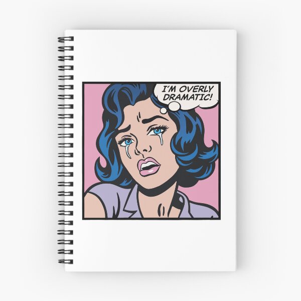 Item preview, I'm overly dramatic, pop art girl designed and sold by PaulSDesign.