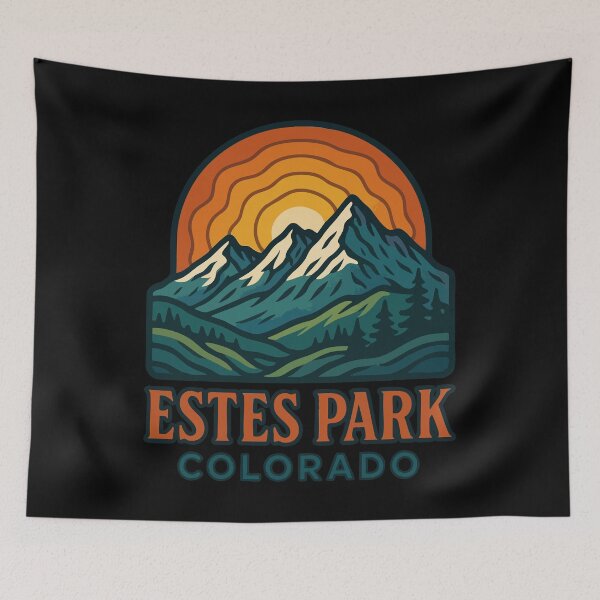 Item preview, Estes Park Colorado Travel designed and sold by TomFrontierArt.