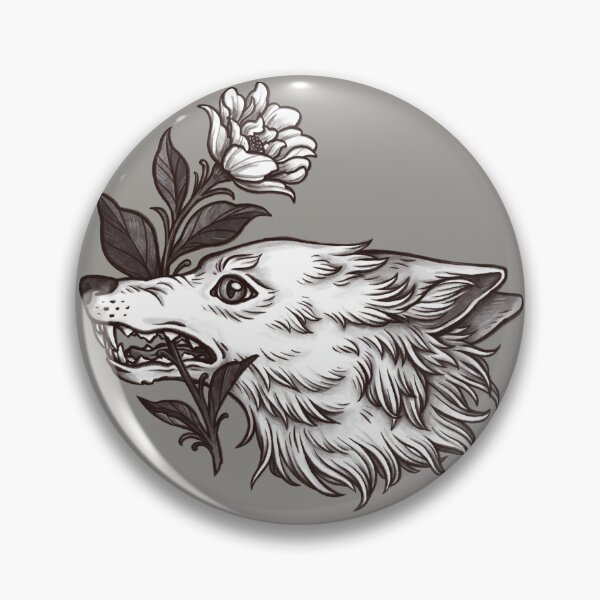 Artikelvorschau, Therian Wolf Furry Goblincore Feral Forestcore Dark Cottagecore entworfen und verkauft von Veymoth.