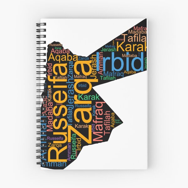 Item preview, Jordan City Names Word Art designed and sold by TheIconSmith.