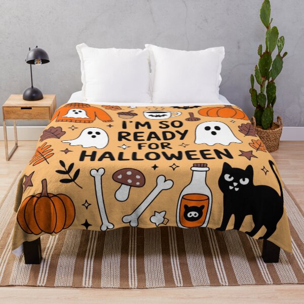 Item preview, Halloween Ready Cute Ghost Vibes designed and sold by Oniyasha.