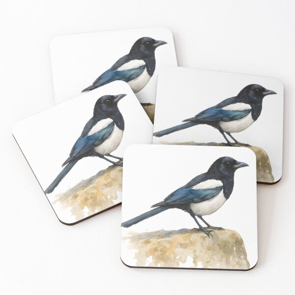 Item preview, Eurasian Magpie (Pica pica) designed and sold by HOMETOWN86.