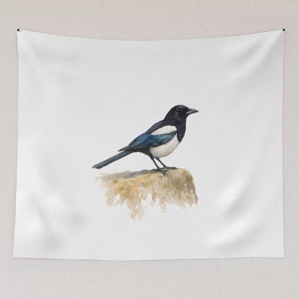 Item preview, Eurasian Magpie (Pica pica) designed and sold by HOMETOWN86.
