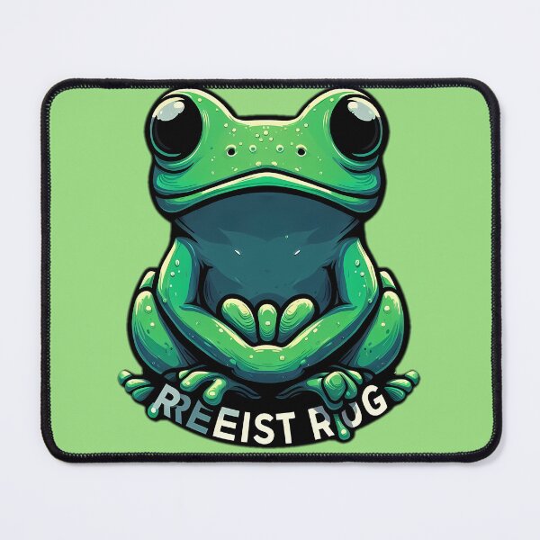 Item preview, resist frog designed and sold by NCNGDESIGN.