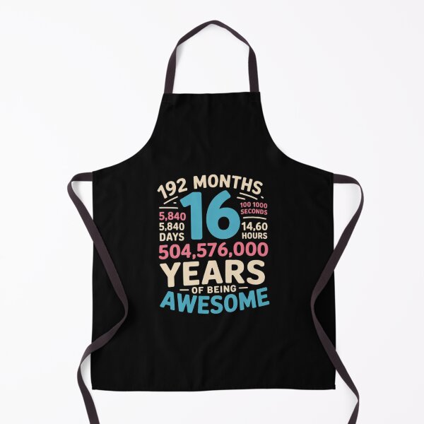 Item preview, 16th Birthday Kids 16 Year Old Boys Girls Sixteen 4  designed and sold by MonsterBuddiess.
