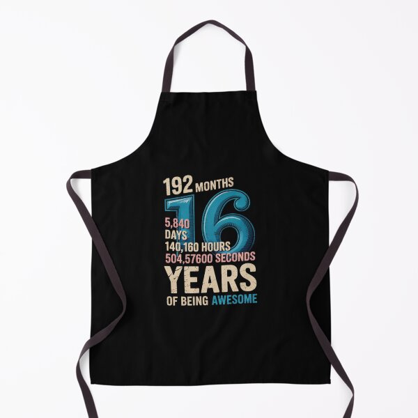 Item preview, 16th Birthday Kids 16 Year Old Boys Girls Sixteen  designed and sold by MonsterBuddiess.