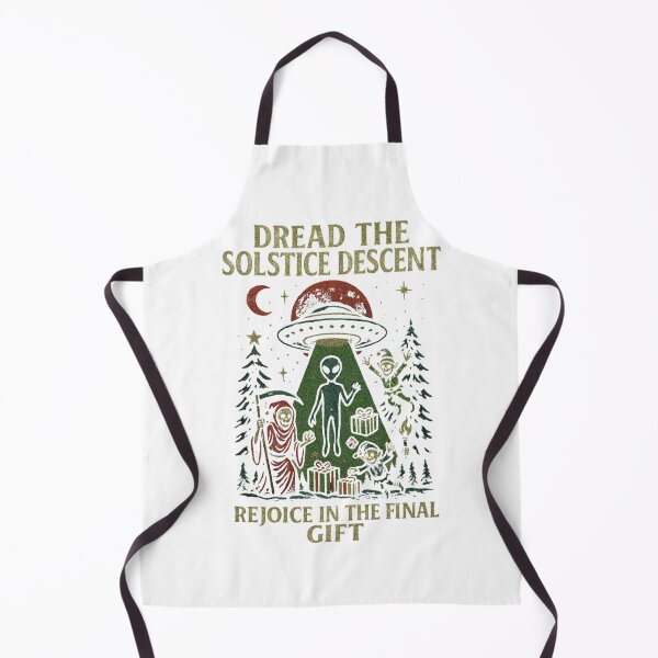 Item preview, Alien Xmas Descent – Occult Edition– Holiday Tree Classic T-Shirt designed and sold by inkfluenceart.