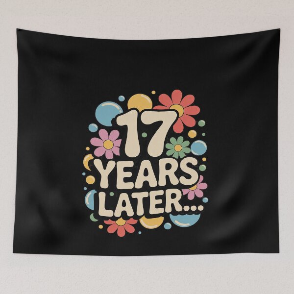 Item preview, 17 YEAR LATER SEVENTEEN 17 year Old Birthday Boy Girls  designed and sold by MonsterBuddiess.
