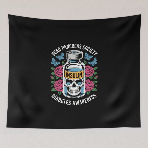 Item preview, Dead Pancreas Society Diabetes Awareness Day Type 1 Diabetes designed and sold by DeadlockCrew.
