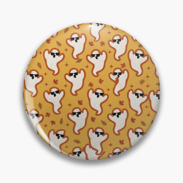 Item preview, Seamless Fall Ghost Pattern designed and sold by designwiss.