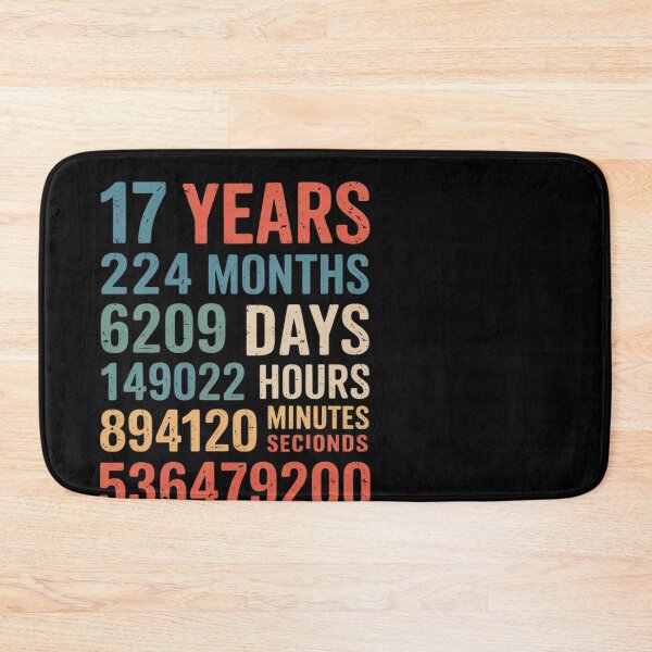 Item preview, 17 Years Of Being Awesome 17 Years Old 17th Birthday  designed and sold by MonsterBuddiess.