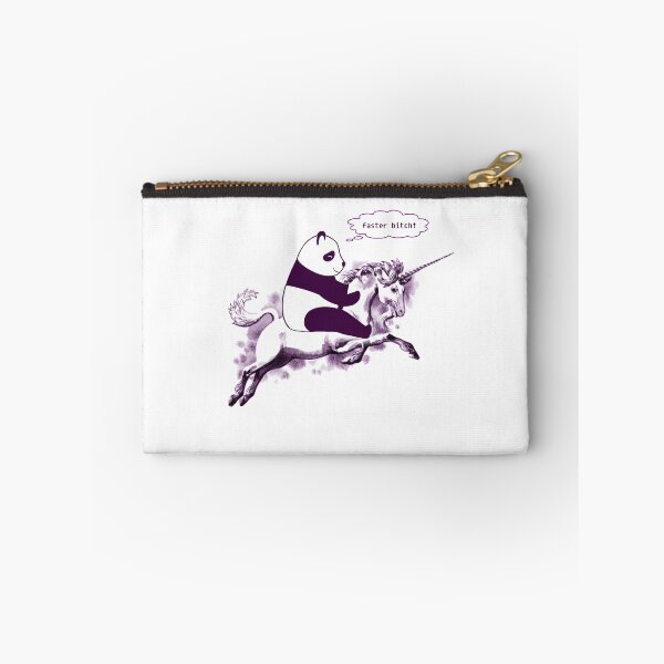 Item preview, Funny Panda Riding a Unicorn designed and sold by PollysCracker.