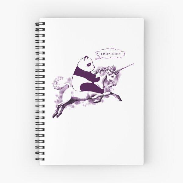 Item preview, Funny Panda Riding a Unicorn designed and sold by PollysCracker.