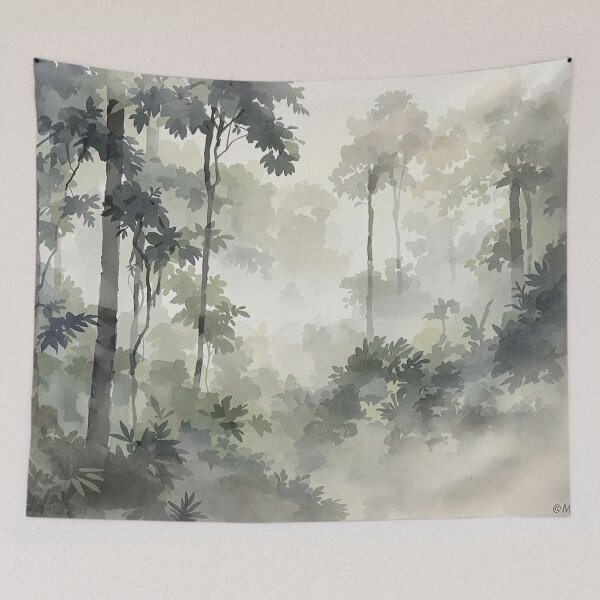 Item preview, Amazon in the morning mist designed and sold by jefboutique6150.