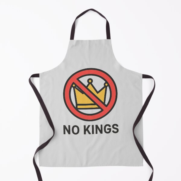 Item preview, No Kings - Minimalist Anti-Monarchy Symbol designed and sold by Bratak.