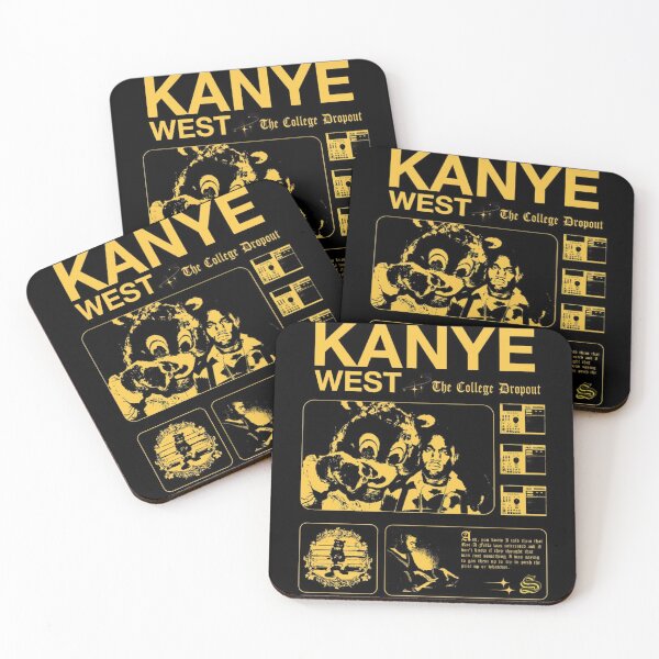 Item preview, The College Dropout - Kanye West Album Art Poster designed and sold by BubbleStreet.