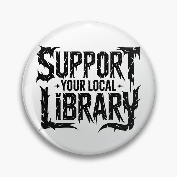 Artikelvorschau, Libraries Are Essential – Support Your Local Library entworfen und verkauft von Love Between Pages.