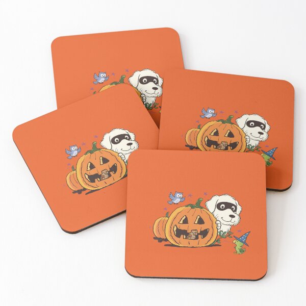 Item preview, Halloween Dog, Owl and Pumpkin Friends designed and sold by Oniyasha.
