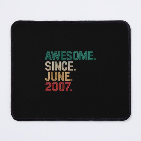 Item preview, 18 Years Old Awesome Since June 2007 18th Birthday designed and sold by MonsterBuddiess.