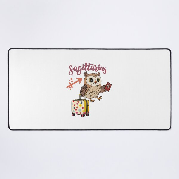 Item preview, Sagittarius Spirit Animal: The Owl designed and sold by ArtsieArt.