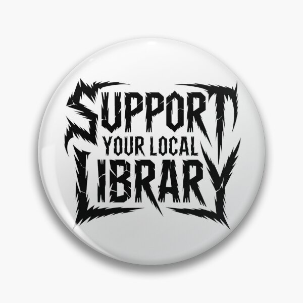 Artikelvorschau, Support Your Local Library entworfen und verkauft von Love Between Pages.
