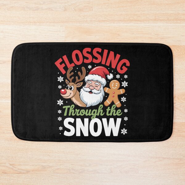 Item preview, Flossing Santa Reindeer Gingerbread Xmas designed and sold by DeadlockCrew.