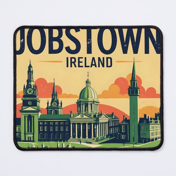 Item preview, Jobstown Ireland 1950s Vintage Travel Tourism designed and sold by TravelersGems.