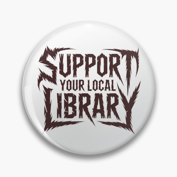 Artikelvorschau, Libraries Are Essential – Support Your Local Library entworfen und verkauft von Love Between Pages.