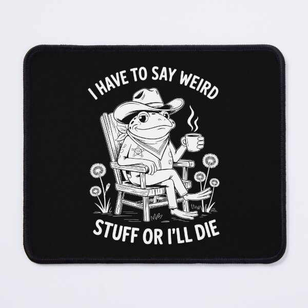Item preview, Frog Cowboy Meme Funny designed and sold by DeadlockCrew.