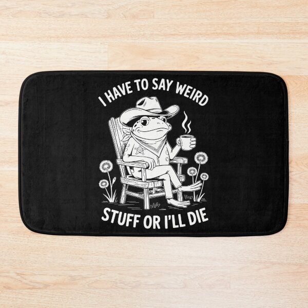 Item preview, Frog Cowboy Meme Funny designed and sold by DeadlockCrew.
