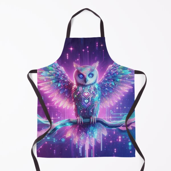 Item preview, Glitched Owl Oracle designed and sold by DreamArt Creations.