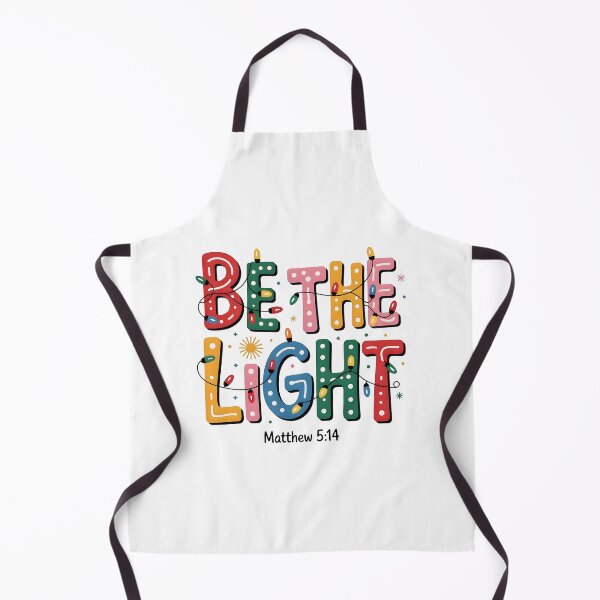 Item preview, Be The Light Matthew 5:14 Christmas Bible Verse designed and sold by sapnaela.