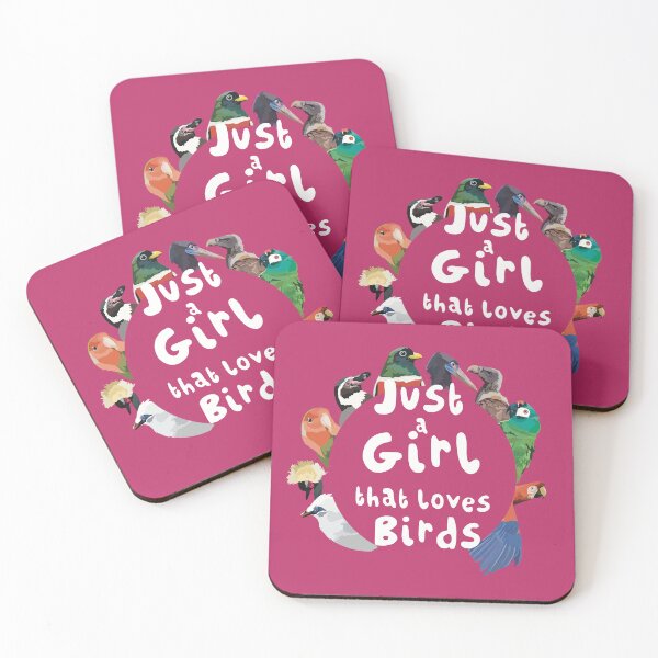 Item preview, B is for Bird Girl, Just a Girl That Loves Birds | Bird Lover & Zookeeper Gift Design designed and sold by PrettylittlepastelUk.