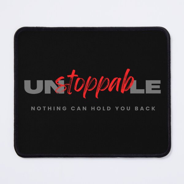 Item preview, Unstoppable Motivational T-Shirt – Nothing Can Hold You Back designed and sold by Stylence.