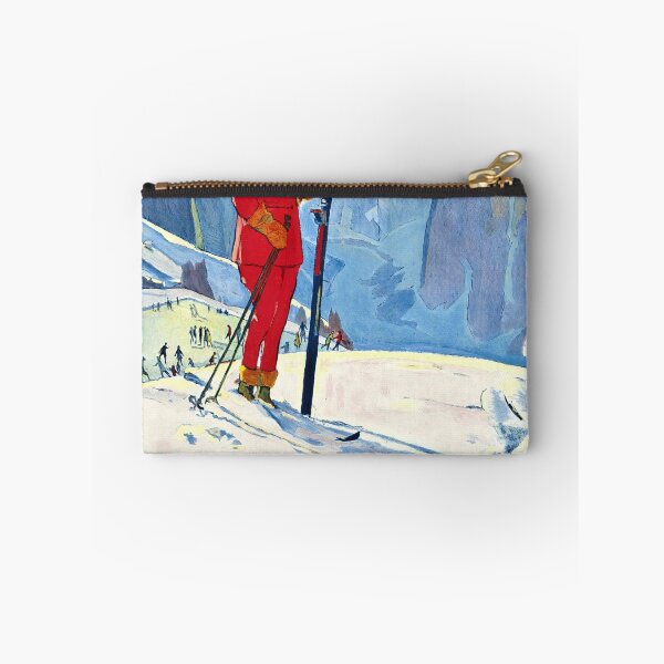 Item preview, Vintage Wengen Travel Poster | Swiss Alps Skiing Art Print | Bernese Oberland Winter Sports Decor | Mid-Century Style designed and sold by artofuniverse.