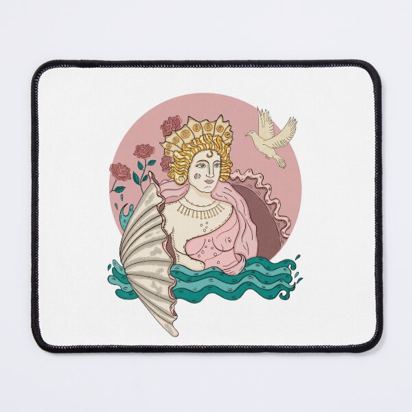 Item preview, Aphrodite in the Shell - Greek Mythology Art designed and sold by Ancient-Tales.