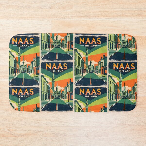 Item preview, Naas Ireland 1950s Vintage Travel Tourism designed and sold by TravelersGems.
