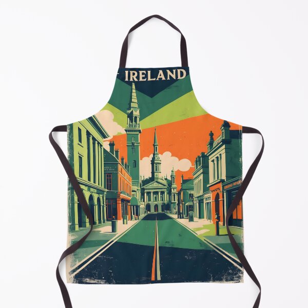 Item preview, Naas Ireland 1950s Vintage Travel Tourism designed and sold by TravelersGems.
