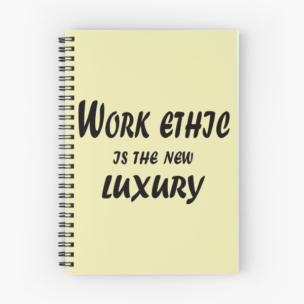 Item preview, Work Ethic Is the New Luxury – Motivational Success Mindset Quote Design designed and sold by ArtNestVerse.