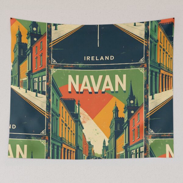 Item preview, Navan Ireland 1950s Vintage Travel Tourism designed and sold by TravelersGems.