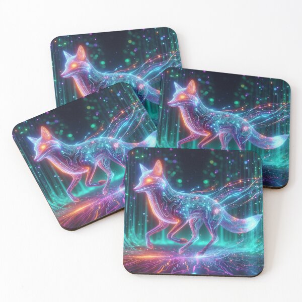 Item preview, Neon Fox Phantom designed and sold by DreamArt Creations.