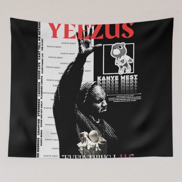 Item preview, YEEZUS - Kanye West Album Art Poster designed and sold by BubbleStreet.